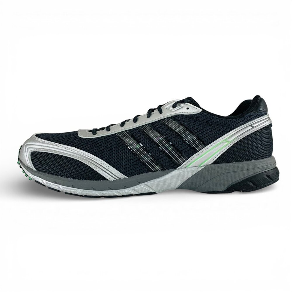 adidas Adizero Adios OG Screaming Green Grey Men's Running Shoes Sneakers JQ1612